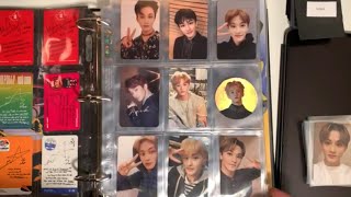 organizing my nct mark lee photocards collection