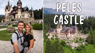 Visiting Romania's most SPECTACULAR CASTLE and hiking in Sinaia, Romania | Peles Castle
