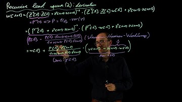Recursive least squares: derivation part 2/2 (DS4DS 2.13)