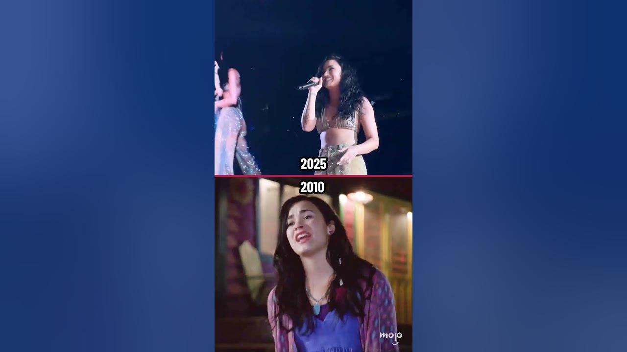 Demi Lovato & Joe Jonas 2025 Camp Rock Song Reprise: Then vs Now