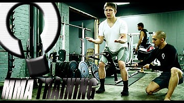 MMA Training- Basic Core Exercises with UFC fighter Justin Lawrence