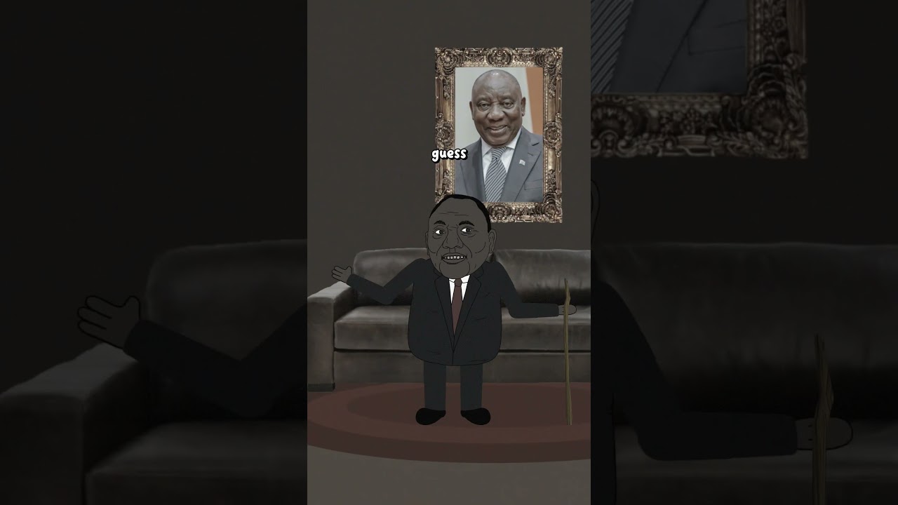 Donald Trump confronts the president of South Africa about white genocide #satire #trump #trumpnews