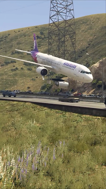 Plane Crashes Into Power Lines Before Landing on Highway