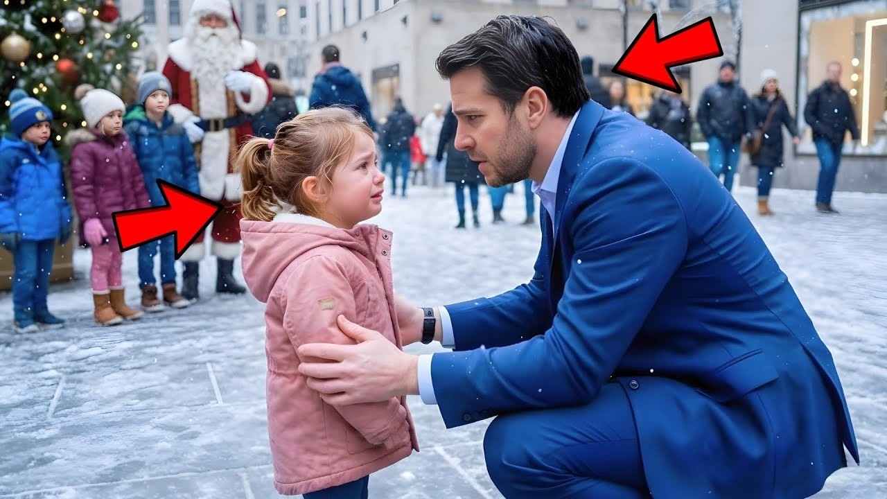 „To Ostatnie Święta Mamy…” Szepnęła Do Mikołaja — Nie Wiedząc, Że Usłyszał To Milioner CEO…