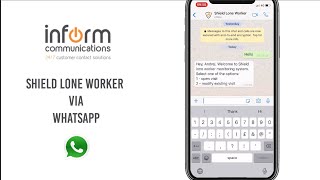 Shield Lone Worker WhatsApp bot screenshot 3