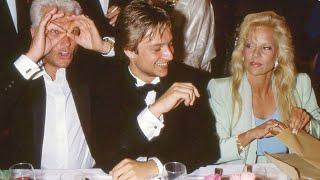 Sylvie Vartan et Johnny Hallyday montent les marches du festival de Cannes avec leur fils David