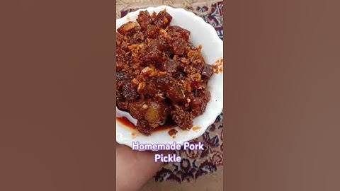 Homemade Pork Pickle ❤️ #foodies #picklelovers #foodlover #homemadefood