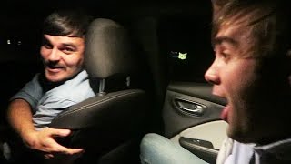 TELLING CRAZY STORIES IN THE CAR