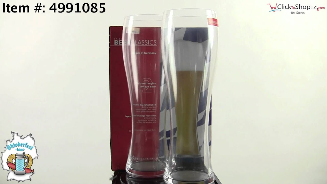 Spiegelau Wheat Beer Classics Glass - Set of 2