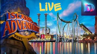 Exploring Universal's Islands of Adventure - The Ultimate Theme Park Tour  LIVE 10/28/23 