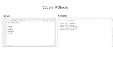 R Studio: How to  calculate mean, median etc. (in less than a minute)?