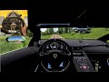 Lamborghini Huracan Green Driving - Euro Truck Simulator 2 | Steering Wheel Gameplay [ 4K60FPS ]