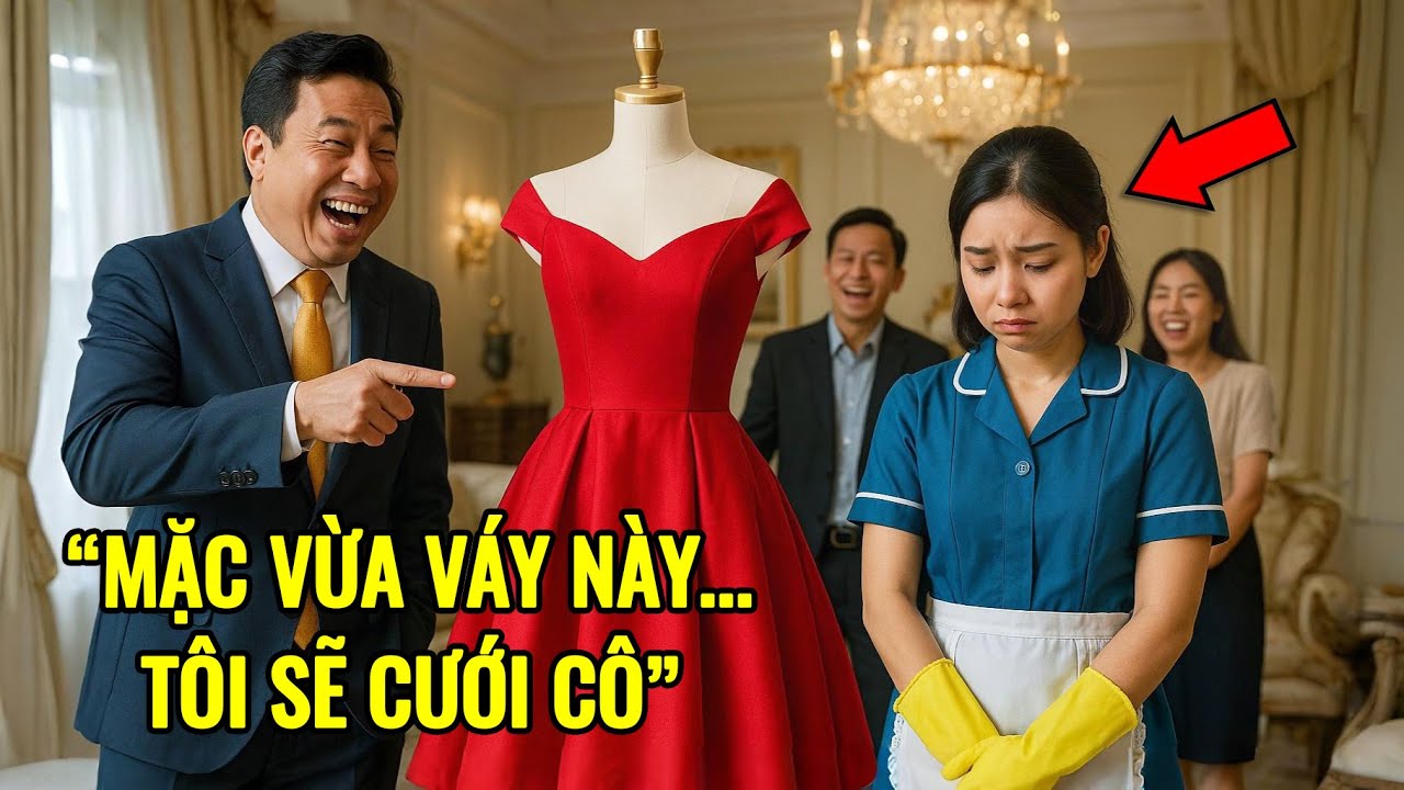 Tỷ phú chế nhạo cô giúp việc nghèo giữa đám đông – Nhưng cái kết khiến ông phải quỳ gối!