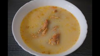 Сготовила вкусный сливочный суп.  Лёгкий и очень полезный.