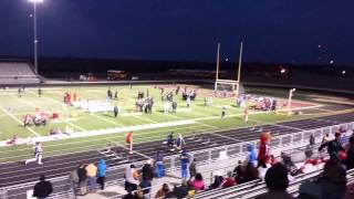 Luke Rehfuss wins 1st place in men's 110M hurdles at the Princeton IHS meet 27-Feb-2014