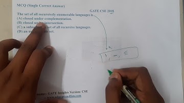 GATE CSE 2018