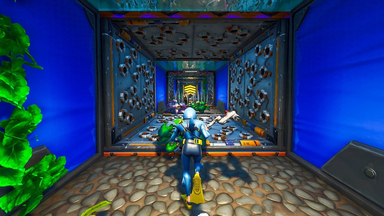 ONDERWATER DEATHRUN! - Fortnite Creative (Nederlands)