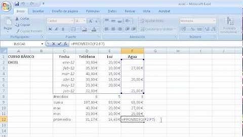 Curso Excel Básico en Español