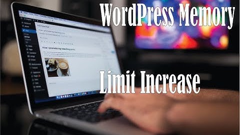 WordPress Memory Limit Increase easy