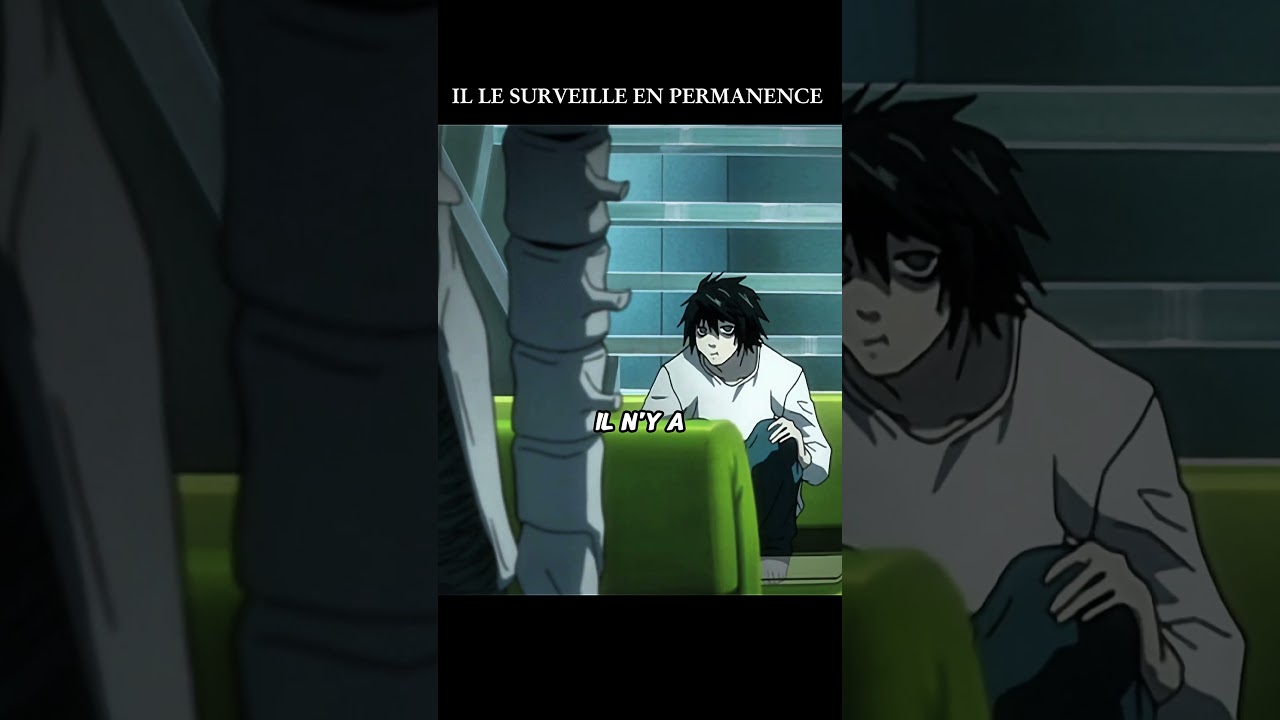 L COMPREND que Light est KIRA... 🤯/Death Note/#anime #animedit #shorts