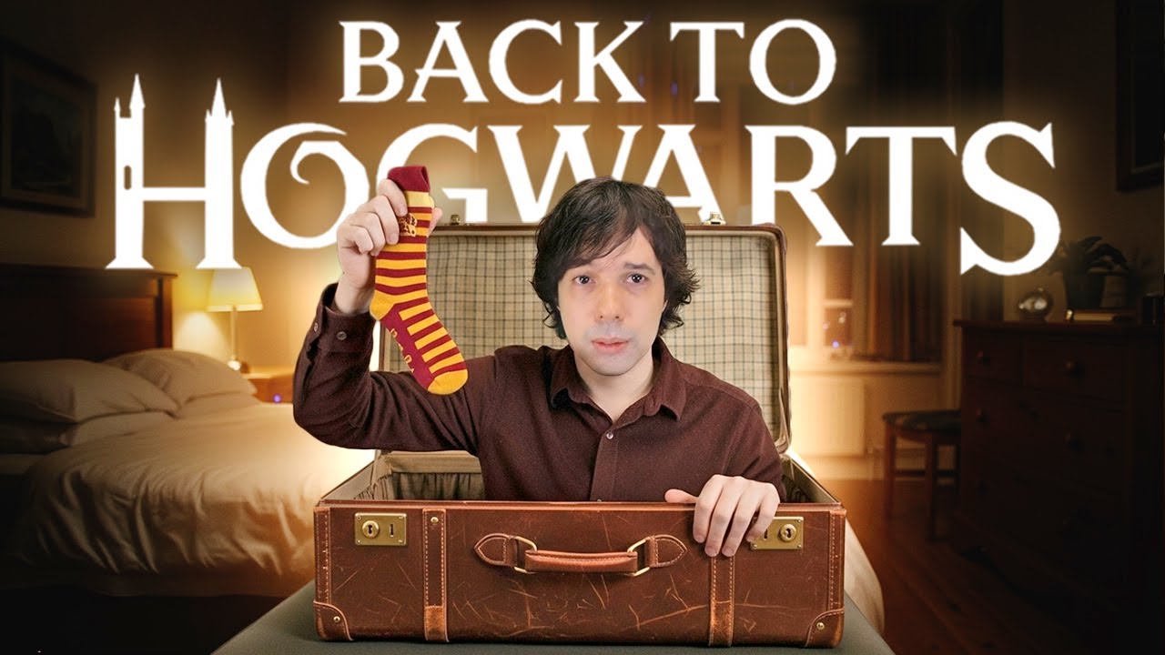 ASMR | Packing your Trunk 📚 Back to Hogwarts | Cinematic Roleplay
