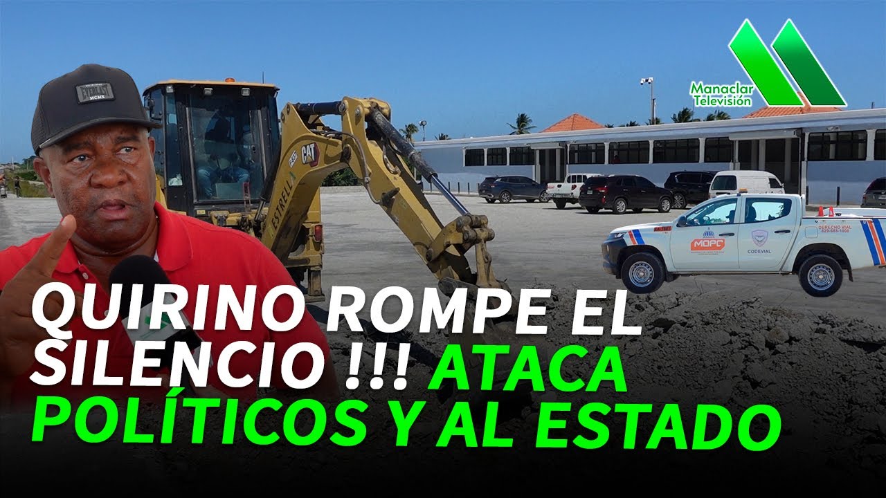 ¡ESCÁNDALO! Quirino Ataca al Gobierno y Políticos Dominicanos
