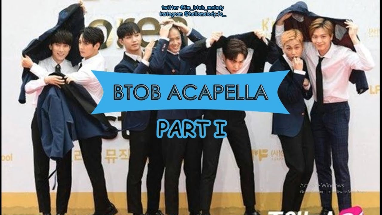 BTOB Acapella Compilation Part 1
