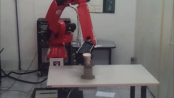 Industrial Robot Manipulation based on 2D Feature detection