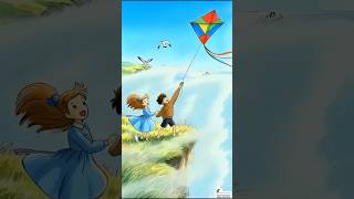 Our Runaway Kite | Emotional Ghibli Style Anime Short Film | AI Animated Story #ghiblistyle