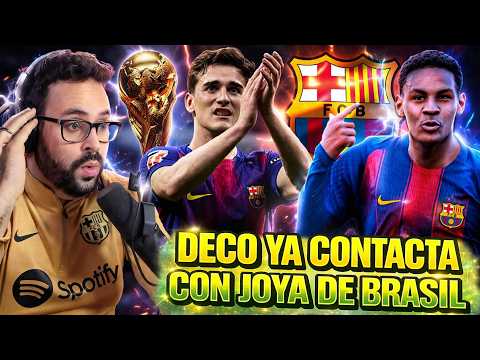 🚨DECO NEGOCIA con la NUEVA JOYA de BRASIL ¿NUEVO VITOR ROQUE? - GAVI APUNTA al MUNDIAL