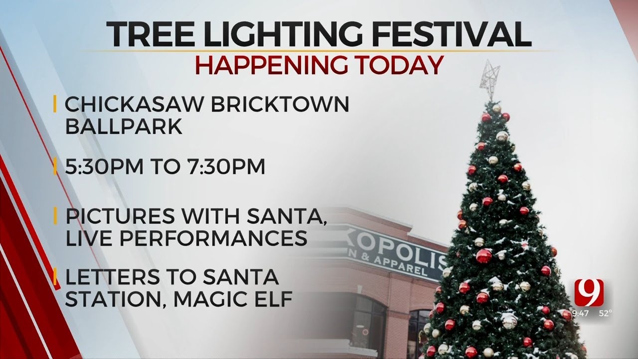 Downtown OKC To Kick Off Holiday Celebrations With Tree Lighting YouTube