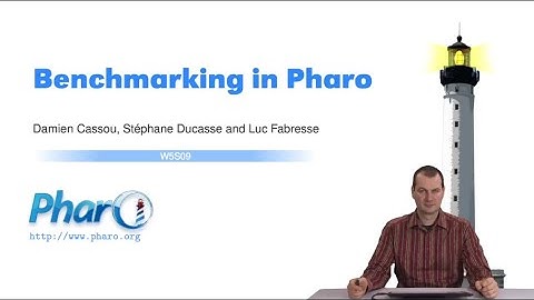 🌶 Benchmarking in Pharo [W5S9-EN]