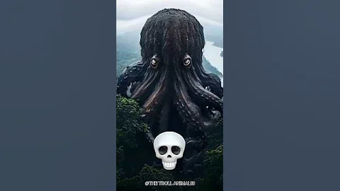 Octopus Can't be scary 💀 #shorts #trending #trollface #viralshort #animal