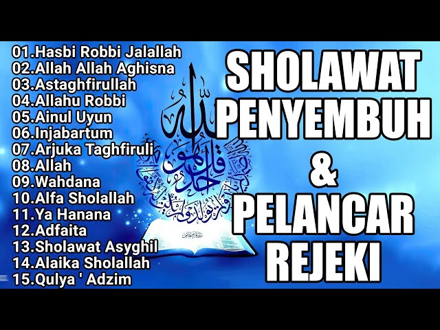 SHOLAWAT JIBRIL PEMBUKA PINTU REZEKI || Hasbi Robbi Jalallah || SHOLAWAT NABI MERDU TERBARU 2024 class=