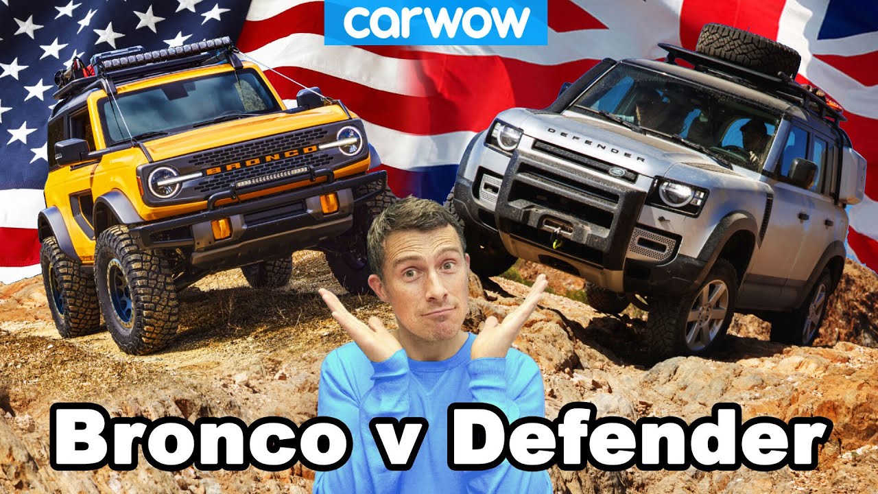 New Ford Bronco Vs Land Rover Defender Usa Vs Uk Off Roaders Youtube