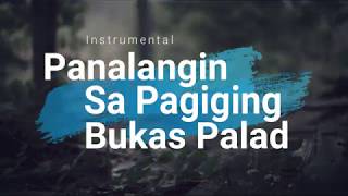 Panalangin sa Pagiging Bukas Palad Instrumental (Lyrics)