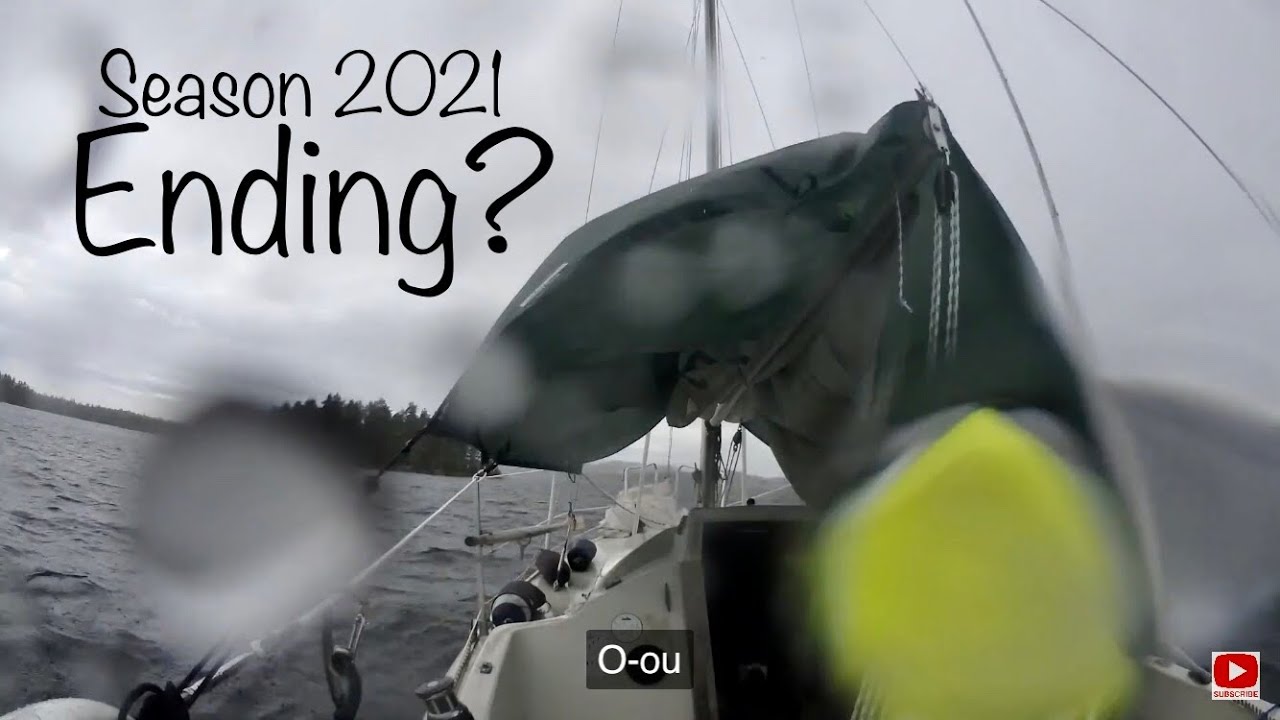 No more bikini sailing in September S.2 Ep.14  Sailing Finnish lake