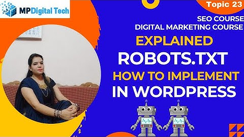 What Is Robots.txt In SEO | Explained Robots.txt | How To Implement Robots.txt In WordPress Website