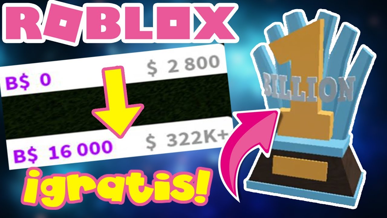 Como Obtener El Trofeo De 1b Visitas En Bloxburg Y Dinero Gratis Roblox En Español - welcome to my profile gfx designer roblox