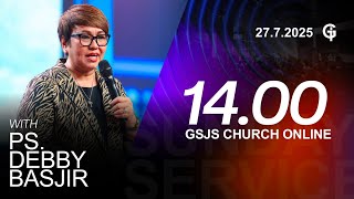 Download Lagu Ibadah Online GSJS 5 - Ps. Debby Basjir - Pk.14.00 (27 Jul 2025) MP3 Download Lagu Ibadah Online GSJS 5 - Ps. Debby Basjir - Pk.14.00 (27 Jul 2025) MP3