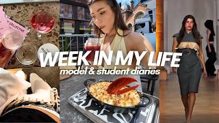 walking a fashion show ?!?😱 chit chats, events & sangria season | VLOG