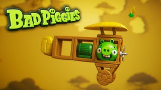 картинка: ПЛОХИЕ СВИНКИ ОСВАИВАЮТ САМОЛЁТ! Приключения Плохих Свинок / Bad Piggies HD