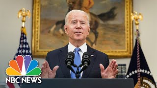 Biden Delivers Remarks on Covid Response Efforts | NBC News
