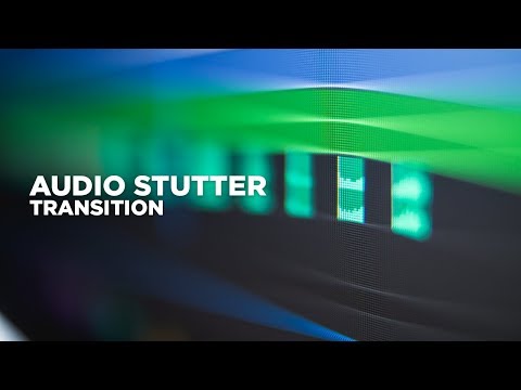 Try this AUDIO STUTTER Transition in your Edits!