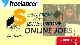 WORKING from HOME with FREELANCER.COM Extra Income for Beginners Sign Up and Earn screenshot 4