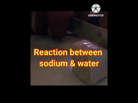 2Na + 2H2O → 2NaOH + H2 #study #pw #motivation #education - YouTube