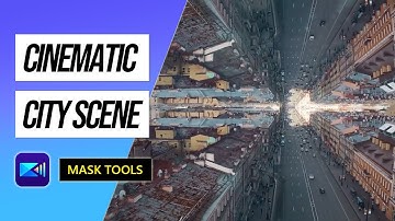 How to Use Masking to Create Surreal, Cinematic City Scene | PowerDirector App Tutorial