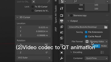 4 Step How to Export Video with Transparent Background in Blender #tutorial #howto