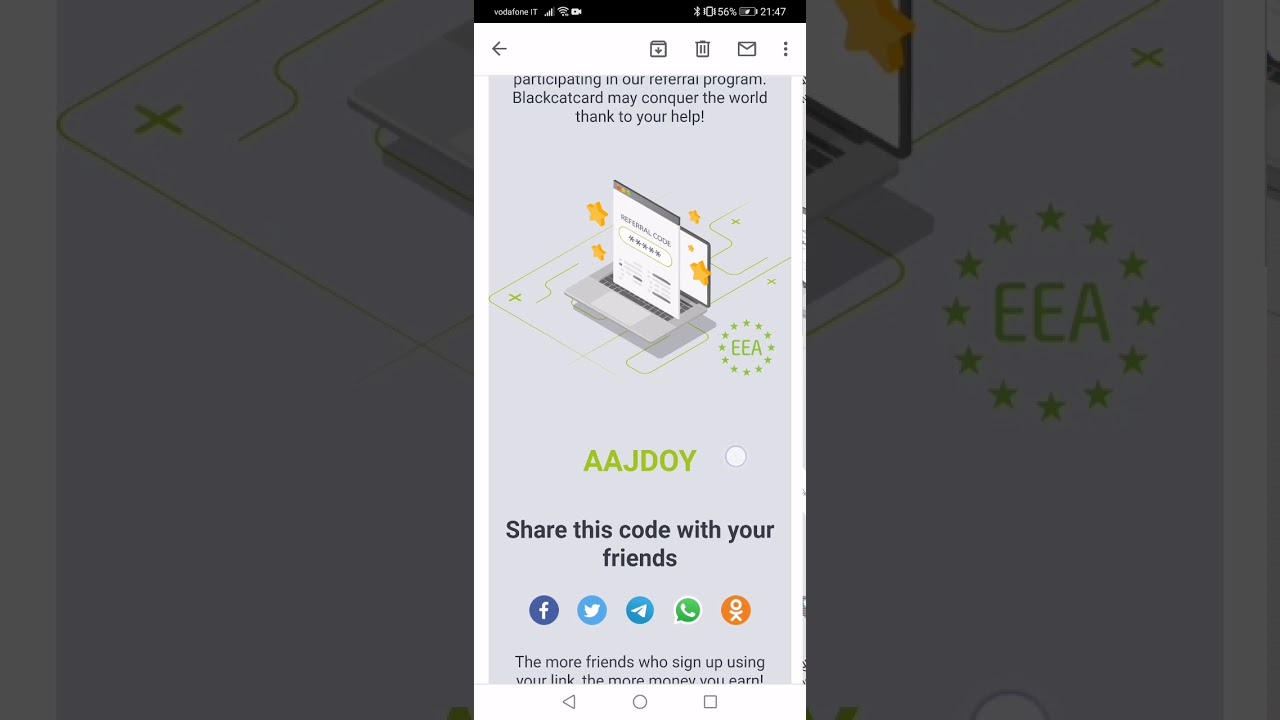 BLACKCATCARD 40€ bonus gratis!