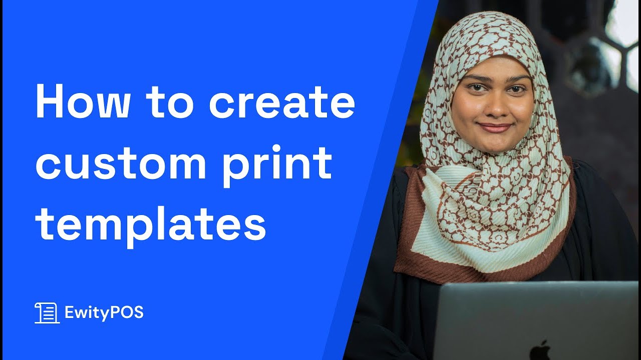How to create a custom print template - YouTube